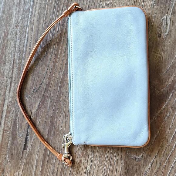 Y2k Coach Blue And Brown Mini Purse - Picture 2 of 8